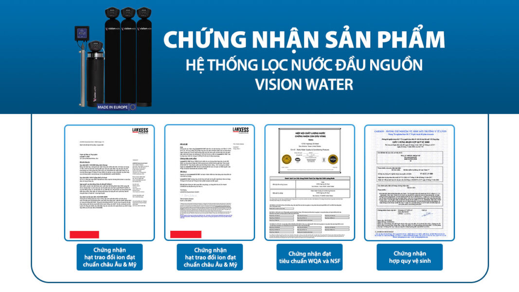 Hệ Thống Lọc Nước Đầu Nguồn Vision Water WH01 - Kim Long Phát