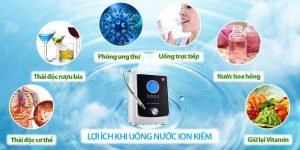 Sự ra đời của nước ion kiềm