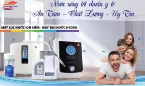 máy lọc nước ion kiềm kim long phát