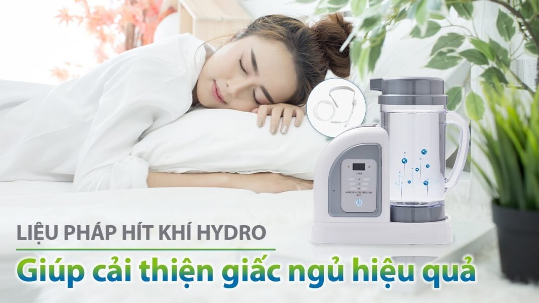 Hít khí Hydro giúp cải thiện giấc ngủ hiệu quả
