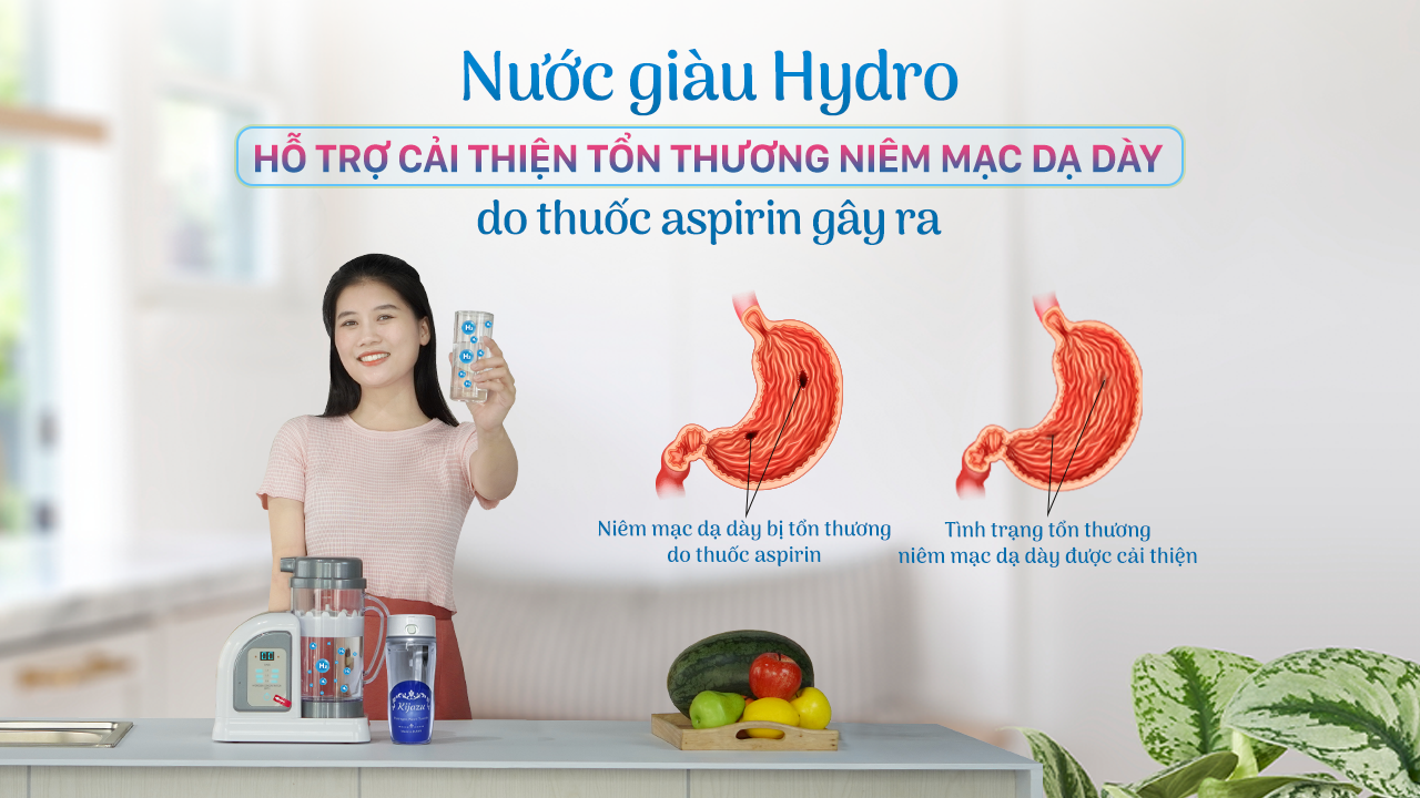 Thumbnail Vai tro cua nuoc giau Hydro trong ho tro cai thien ton thuong niem mac