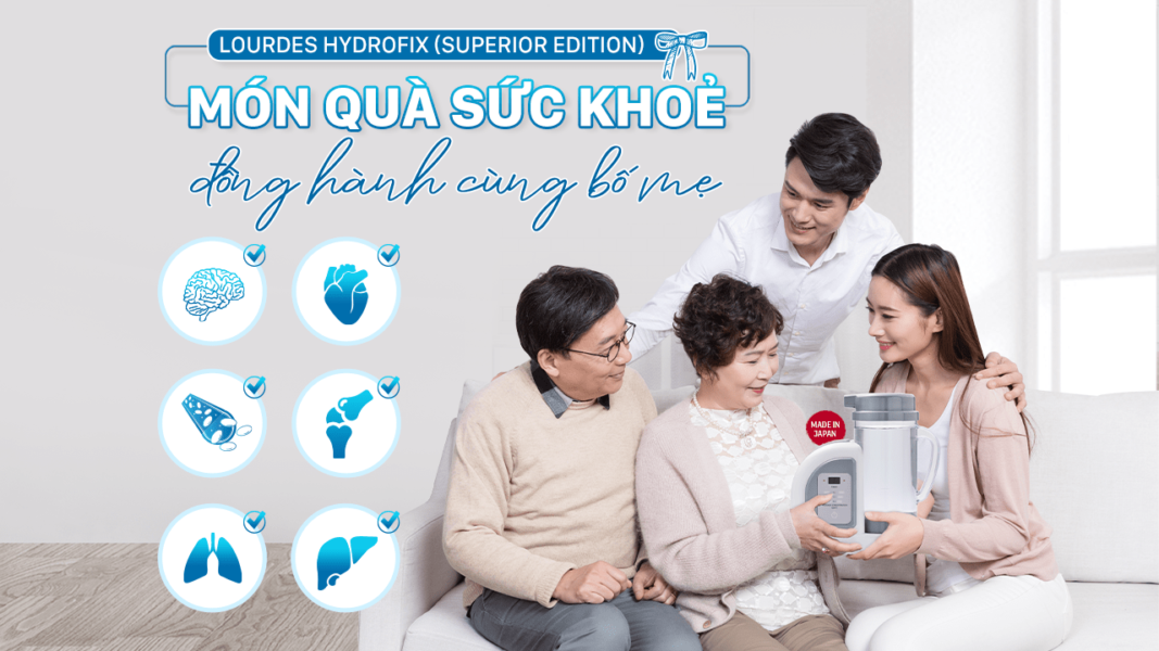 Thumbnail Mon qua suc khoe dong hanh cung bo me min