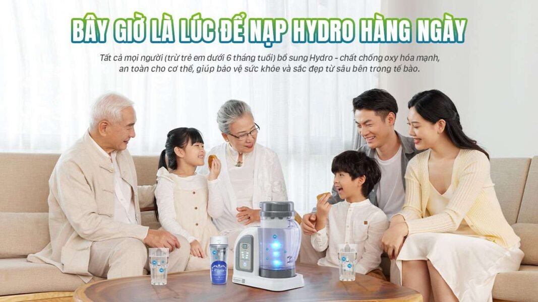 Bây giờ là lúc để nạp Hydro hàng ngày: giúp nâng cao sức khoẻ và cải thiện bệnh