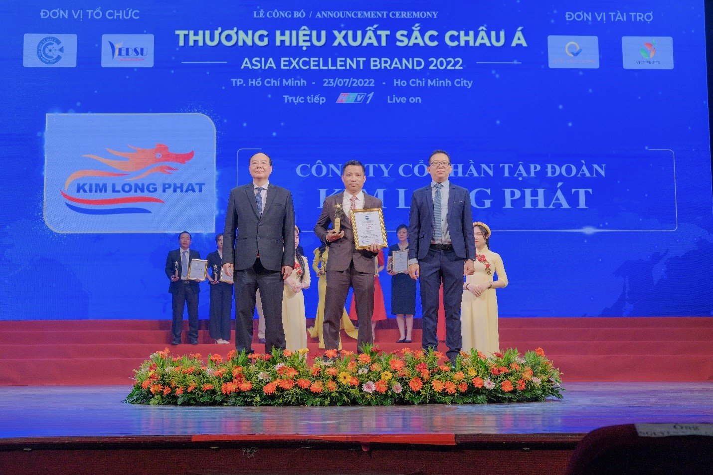 Kim Long Phát vinh dự đạt danh hiệu “Top 10 thương hiệu xuất sắc Châu Á năm 2022 lần thứ VIII”