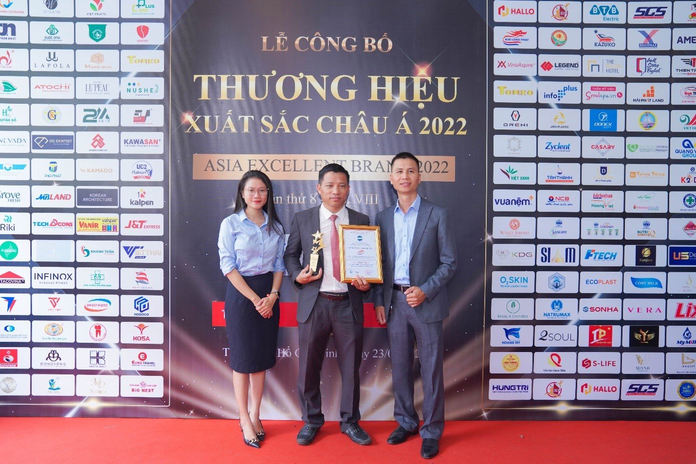 Kim Long Phát vinh dự đạt danh hiệu “Top 10 thương hiệu xuất sắc Châu Á năm 2022 lần thứ VIII”