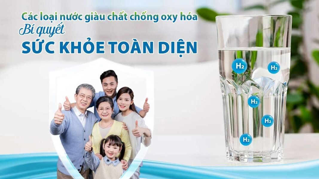 Các loại nước giàu chất chống oxy hóa – Bí quyết sức khỏe toàn diện