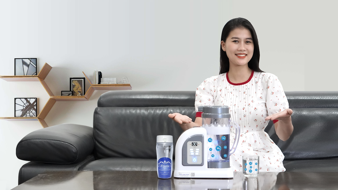 Hai dòng sản phẩm chuyên dụng tạo Hydro chất lượng cao đến từ Nhật Bản: máy Hydro Lourdes Hydrofix (Superior Edition) & bình Hydro Kijazu