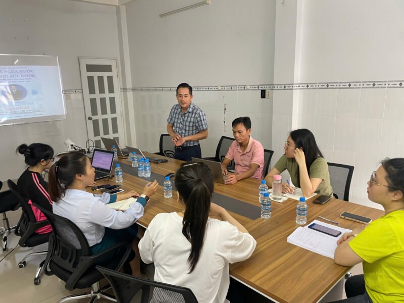 Toàn thể nhân sự Đồng Phát tích cực tham gia, chủ động đặt câu hỏi trong buổi đào tạo cùng Kim Long Phát