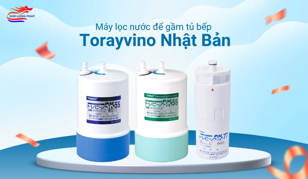 Kim Long Phát Tìm Kiếm Nhà Phân Phối, Đại Lý Thiết Bị Lọc Nước Và Máy Tạo Nước & Khí Hydro Trên Toàn Quốc 2 Máy lọc nước để gầm tủ bếp Torayvino Nhật Bản