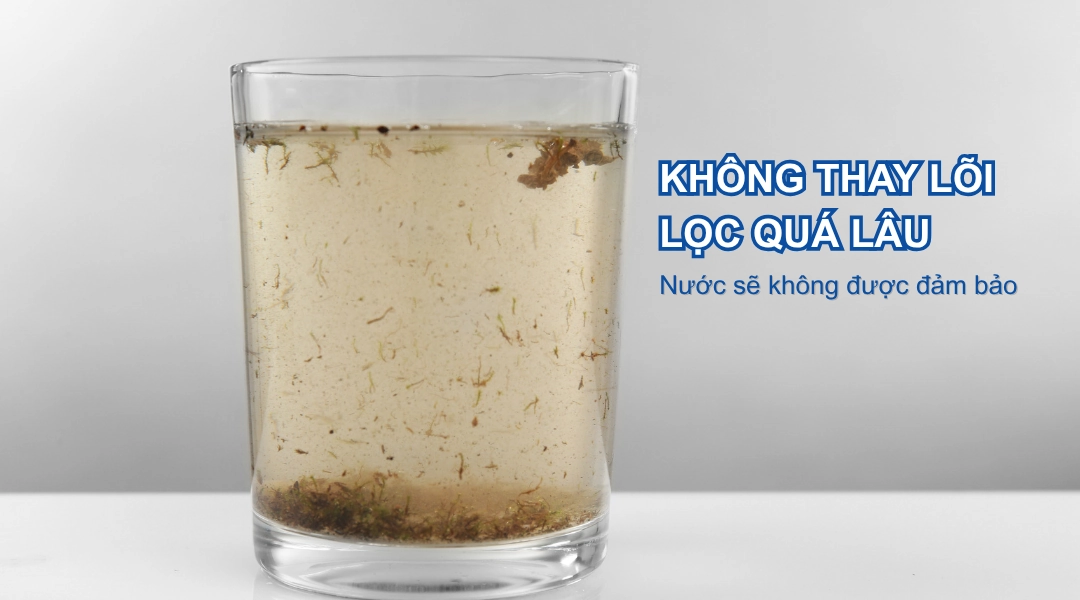3 Tác hại khi không thay lõi lọc định kỳ 1 Tác hại khi không thay lõi lọc định kỳ khiến nước đầu ra sẽ không được đảm bảo, nguy cơ lõi lọc sẽ trở thành ổ vi khuẩn gây hại cho sức khoẻ, không còn có thể uống trực tiếp