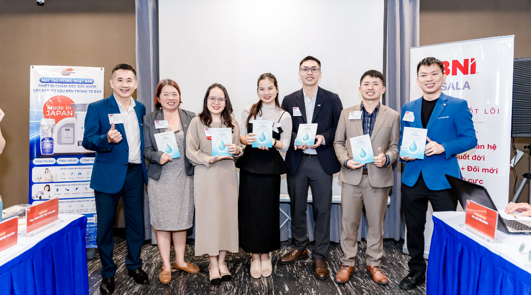 Giám đốc Kinh doanh Trần Quốc Tiến đã có buổi Showcase thành công tại BNI Sala 4 GDKD Tran Quoc Tien da co buoi Showcase thanh cong tai BNI Sala 4