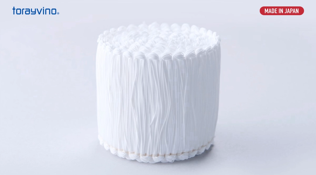 Màng lọc sợi rỗng tiên tiến sản xuất bởi tập đoàn Toray - Nhật Bản