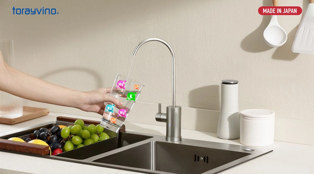 Nước sạch giàu khoáng chất tốt cho sức khoẻ