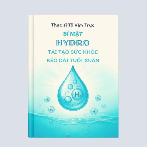 Sách - Bí Mật Hydro: Tái Tạo Sức Khỏe, Kéo Dài Tuổi Xuân