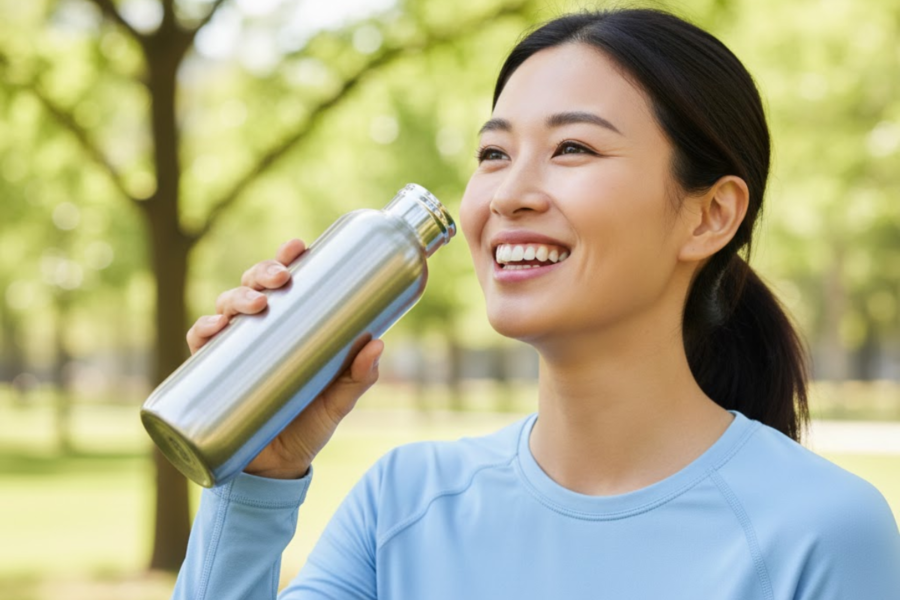 Nước giàu Hydro được coi là trợ thủ đắc lực cho dân thể thao