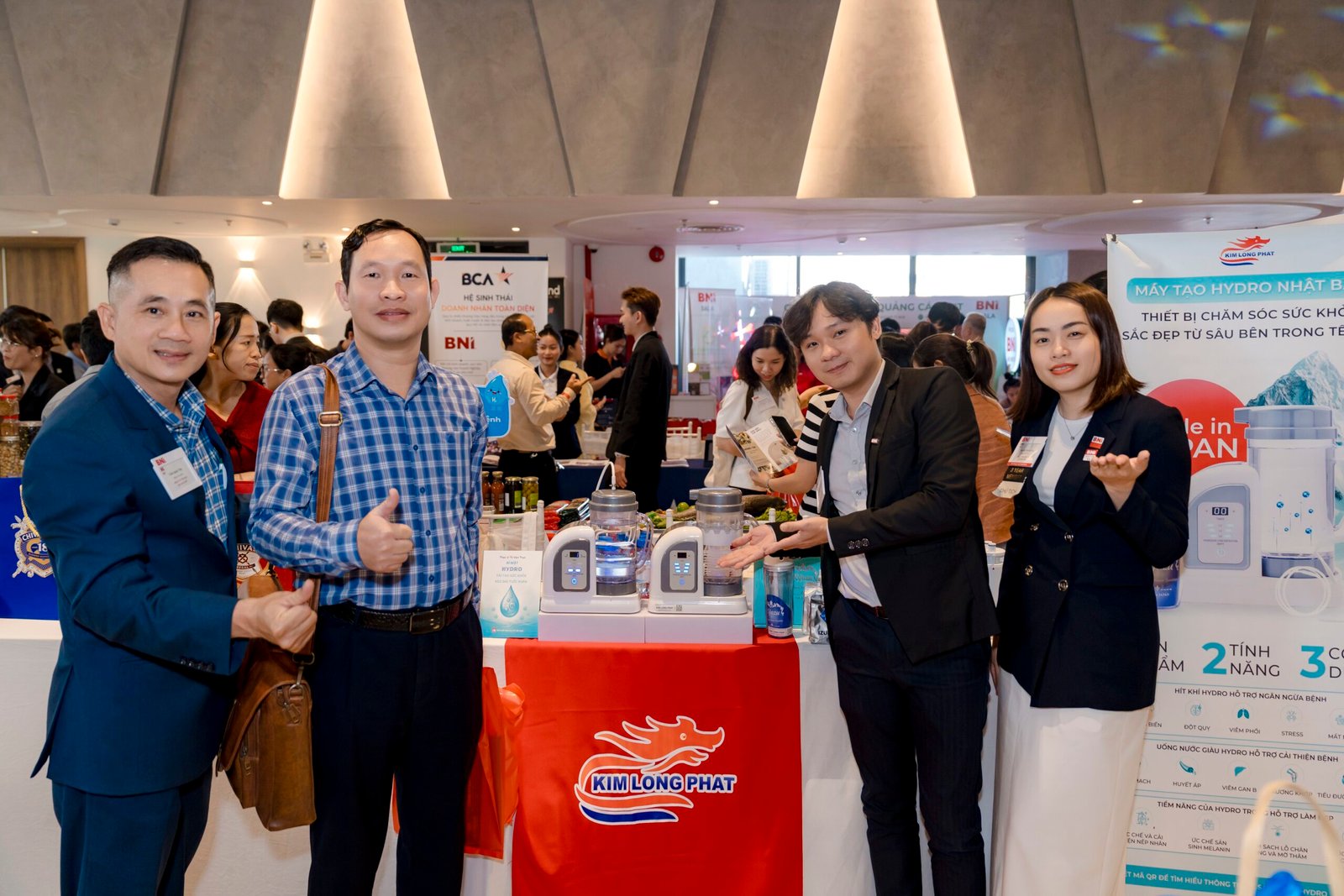 Kim Long Phát tại sự kiện Business Matching