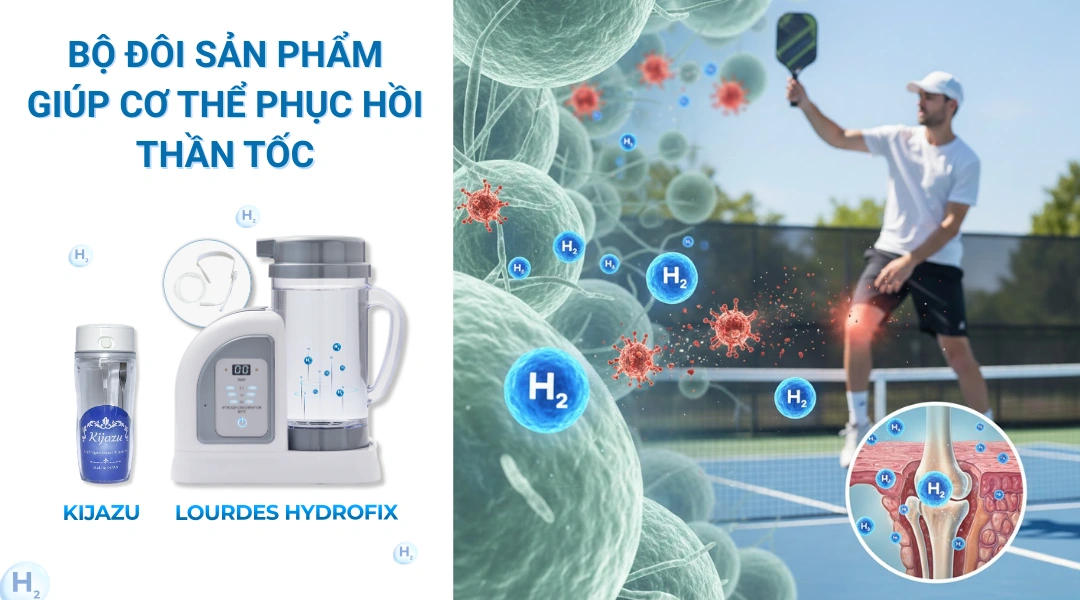 Cách giảm đau cơ nhanh chóng sau những buổi tập Pickleball