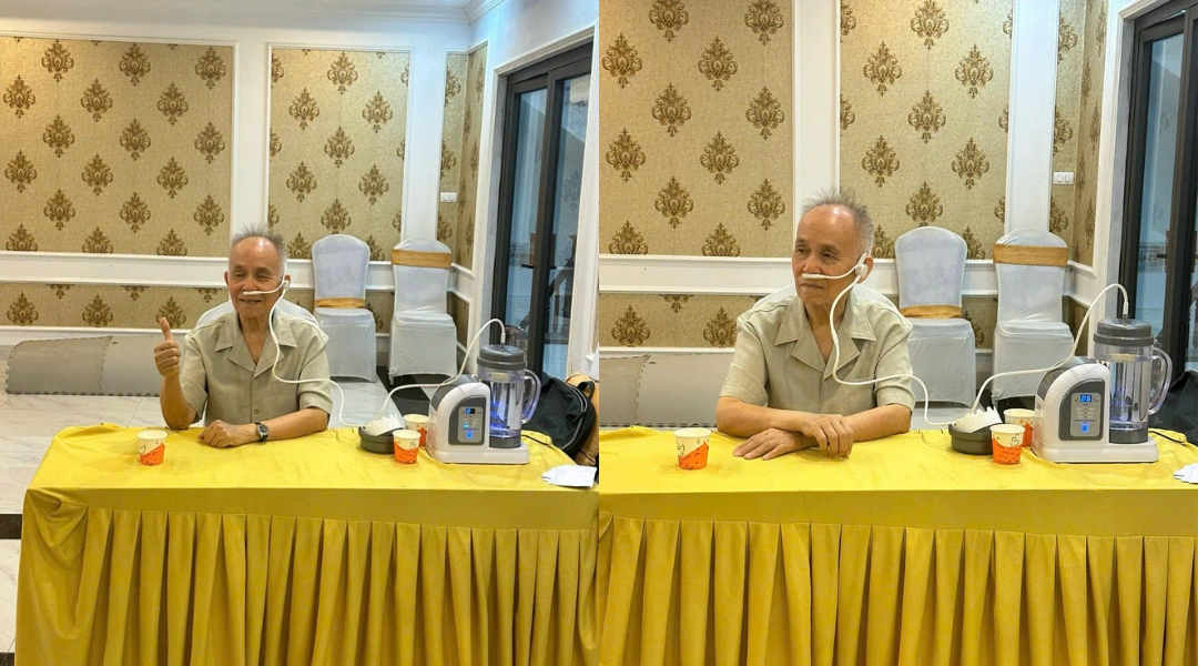 Lương Y Ngô Đức Vượng trực tiếp trải nghiêm sản phẩm Lourdes Hydrofix