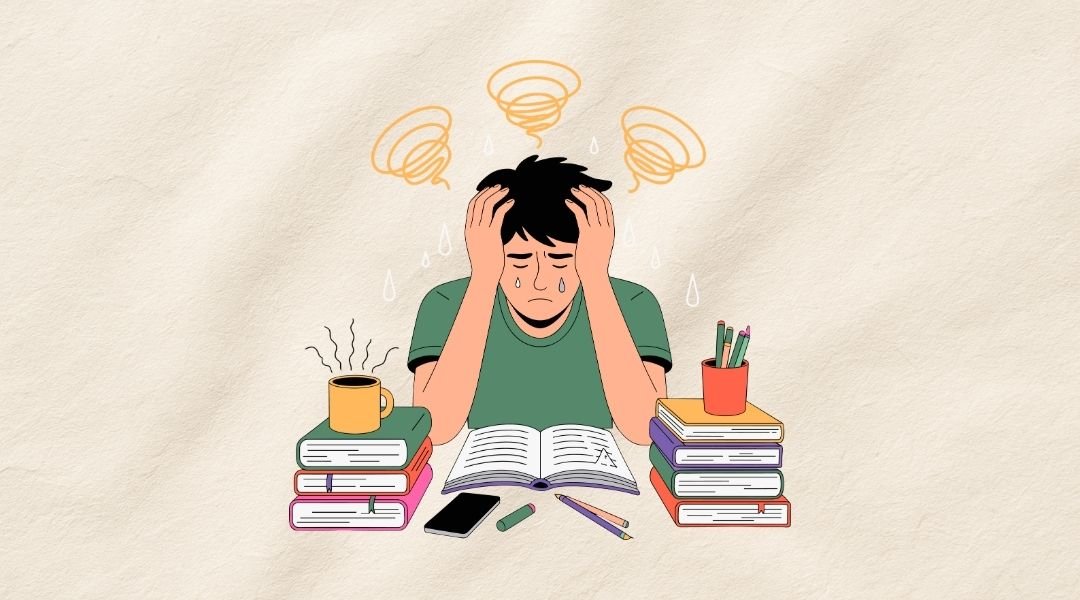 Dấu hiệu stress ở học sinh do áp lực học tập